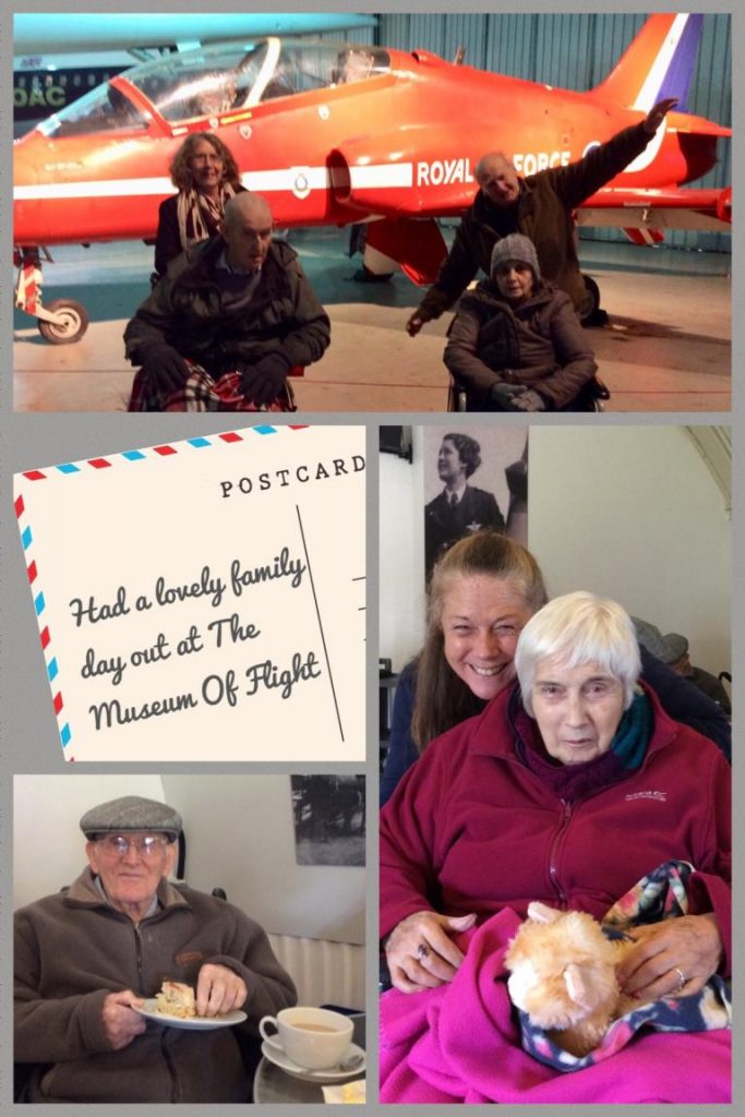 Care Home Trips Museum of Flight Fidra House North Berwick